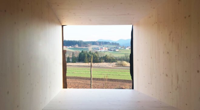 The Living Unit, Ofis Arhitekti, modular living unit, micro cabin, Milan Design Week, flexible design, treehouse, modular architecture, green architecture, timber frame, plywood