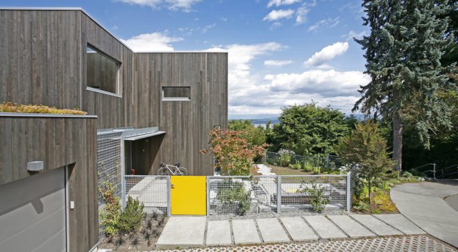 Madrona Passive House, Shed Architecture & Design, net zero, Seattle, solar power, energy efficiency, modular house, green roof, green architecture, insulation, passive house, rainwater harvesting, heat recovery, energy consumption