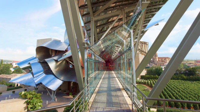 Marques de Riscal hotel by Frank Gehry, Marques de Riscal winery, Marques de Riscal hotel, Marques de Riscal architecture, modern architecture in Elciego, Elciego avant garde hotel, Frank Gehry hotel