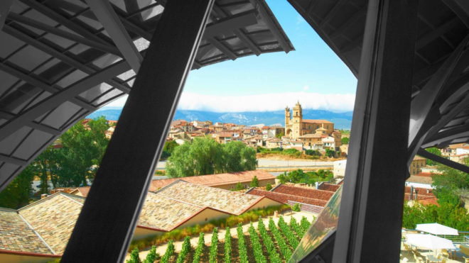 Marques de Riscal hotel by Frank Gehry, Marques de Riscal winery, Marques de Riscal hotel, Marques de Riscal architecture, modern architecture in Elciego, Elciego avant garde hotel, Frank Gehry hotel