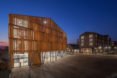 Zutphen park and ride building by MoederscheimMoonen Architects, park and ride architecture, park and ride buildings, beautiful park and ride, Zutphen park and ride, park and ride in Noorderhaven, bicycle parking in Zutphen