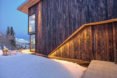 LED lighting, low impact, small footprint, Sho-Sugi-Ban cedar, Axis Architects, Benchmark Modern, cedar cladding, solar gain, Rossie Hill, Park City, solar passive house, smart home, green home, cedar cladding,