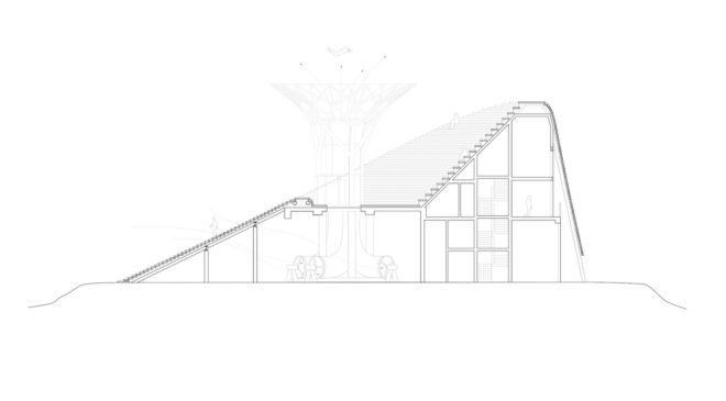 Shaolin Flying Monks Temple, Shaolin Flying Monks Temple by Mailītis Architects, wind tunnel by Mailītis Architects, wind tunnel for Shaolin monks, flying shaolin monks, levitating monks, monks and levitation