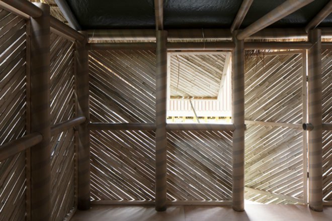 Shigeru Ban Architects, Shigeru Ban Architects, shelter design, disaster shelters, disaster structures, humanitarian design, temporary architecture, cardboard architecture, temporary shelter, shelter structures, bamboos structures, locally-sourced materials, Ecuado, bamboo shelters, Pritzker Prize architects, affordable housing, cardboard housing, green design, humanitarian architecture