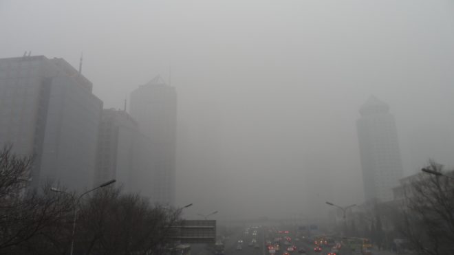 Beijing, China, smog, air pollution