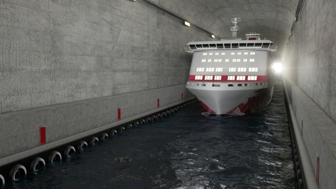 Stad Ship Tunnel, Norwegian Coastal Administration, Snøhetta, Norway, Stadhavet Sea, tunnel, tunnels, ship tunnel, ship, ships, Selje, Moldefjord, architecture, infrastructure, design, tunnel design