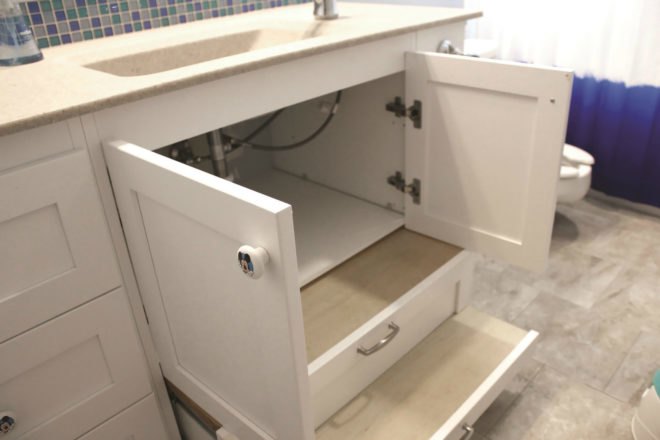 Strasser Bath Vanity, Schloegal Design & Remodeling, special needs furniture, kids furniture, diy bathrooms, Montlake Collection, diy stepstairs, stepstairs for children, diy steps, bathroom for special needs, Strasser Special Needs Vanity, diy furniture, diy bathrooms, Big Splash Custom Bath Giveaway