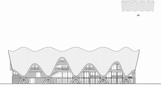 Taitung Aboriginal Gallery by Bio-architecture Formosana, Taitung Aboriginal Gallery, Taitung Aboriginal Gallery architecture, shipping container architecture in Taiwan, cargotecture in Taiwan, recycled shipping containers Taiwan, aboriginal architecture taiwan