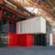 Taitung Aboriginal Gallery by Bio-architecture Formosana, Taitung Aboriginal Gallery, Taitung Aboriginal Gallery architecture, shipping container architecture in Taiwan, cargotecture in Taiwan, recycled shipping containers Taiwan, aboriginal architecture taiwan