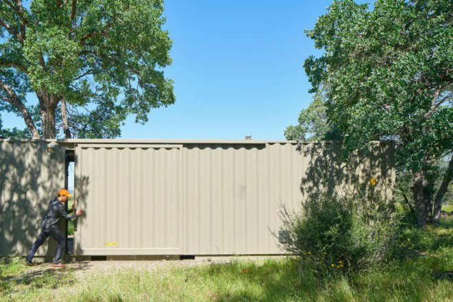 YAMAMAR Design, container cabin, shipping container architecture, shipping container home, green design, sustainable design, diy home design, shipping container cabins, reclaimed Douglas fir, cabin design, reclaimed materials, california cabins, solar power, hunting cabins, mount lassen, mountain cabins, green design