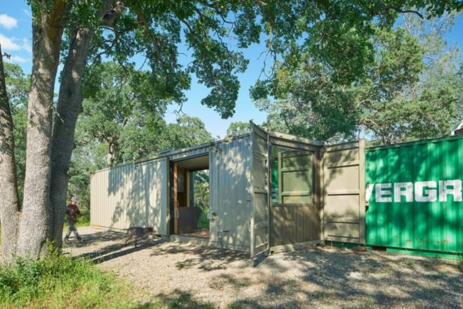 YAMAMAR Design, container cabin, shipping container architecture, shipping container home, green design, sustainable design, diy home design, shipping container cabins, reclaimed Douglas fir, cabin design, reclaimed materials, california cabins, solar power, hunting cabins, mount lassen, mountain cabins, green design