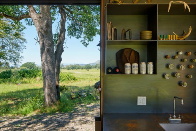 YAMAMAR Design, container cabin, shipping container architecture, shipping container home, green design, sustainable design, diy home design, shipping container cabins, reclaimed Douglas fir, cabin design, reclaimed materials, california cabins, solar power, hunting cabins, mount lassen, mountain cabins, green design