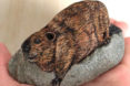 Akie Nakata, japanese stone artist, japanese stone art, painted rocks, painted rock animals, rock art, japanese art, Akie Nakata Stone Animal Art, rock artist, stone artist, animal designs, animal art, animal artists, animal stone art