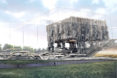 felt pavilion, felt, eco-textiles, eco-friendly textiles, sustainable textiles, Bartlett School of Architecture, University College London, London, U.K., United Kingdom