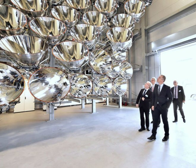 German Aerospace Center, Institute for Solar Research, DLR Institute for Solar Research, Synlight, German scientists Synlight, Synlight artificial sun, world's largest artificial sun, largest artificial sun in the world, Germany artificial sun