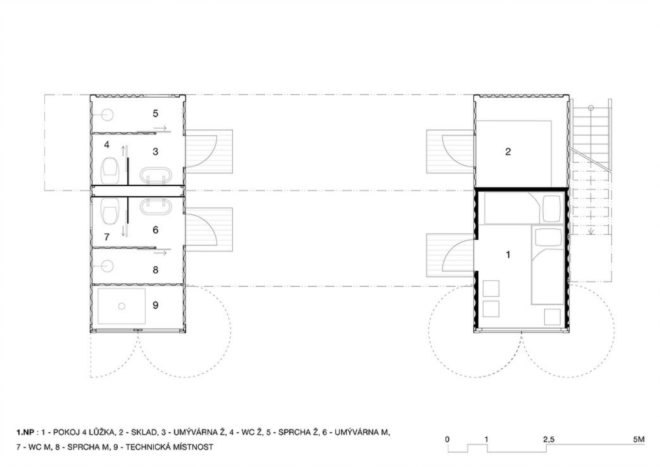 Artikul Architects, ContainHotel, Shipping Container Hotel, shipping container building, shipping container designs, czech republic hotels, eco-friendly hotels, sustainable hotels, green hotels, moveable hotels, transportable hotels, shipping container buildings, reclaimed wood, sustainable building materials,