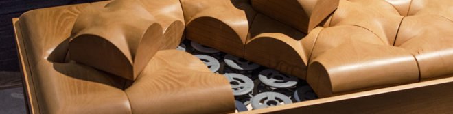 Valentijn Rieb, Andrea Schimmer, Baars & Bloemhoff, Master of Materials prize, Masterly Dutch exhibit Palazzo Turati, 5VIE, Milan Design Week, 5vie Milan, Milan Design Week 2017, Milan furniture fair, Chester Block Hocker,