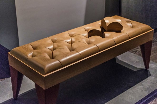 Valentijn Rieb, Andrea Schimmer, Baars & Bloemhoff, Master of Materials prize, Masterly Dutch exhibit Palazzo Turati, 5VIE, Milan Design Week, 5vie Milan, Milan Design Week 2017, Milan furniture fair, Chester Block Hocker,
