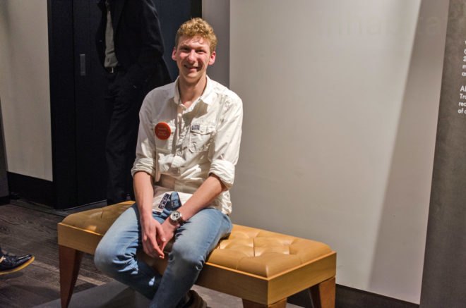 Valentijn Rieb, Andrea Schimmer, Baars & Bloemhoff, Master of Materials prize, Masterly Dutch exhibit Palazzo Turati, 5VIE, Milan Design Week, 5vie Milan, Milan Design Week 2017, Milan furniture fair, Chester Block Hocker,