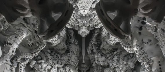 Digital Grotesque II by Michael Hansmeyer and Benjamin Dillenburger, Centre Pompidou, Digital Grotesque II in Centre Pompidou, 3d printed grotto, 3d printing in architecture, 3d printed Digital Grotesque II , 3d printed sandstone