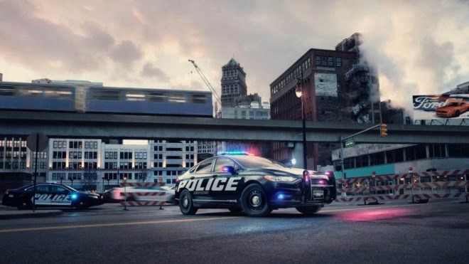Ford, Ford Police Responder Hybrid Sedan, hybrid police car, hybrid sedan, green car, green police car, los angeles, new york, lithium-ion battery, electric motor, hybrid, green car, green transportation