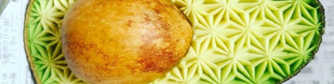 Gaku, apple art, art from food, food