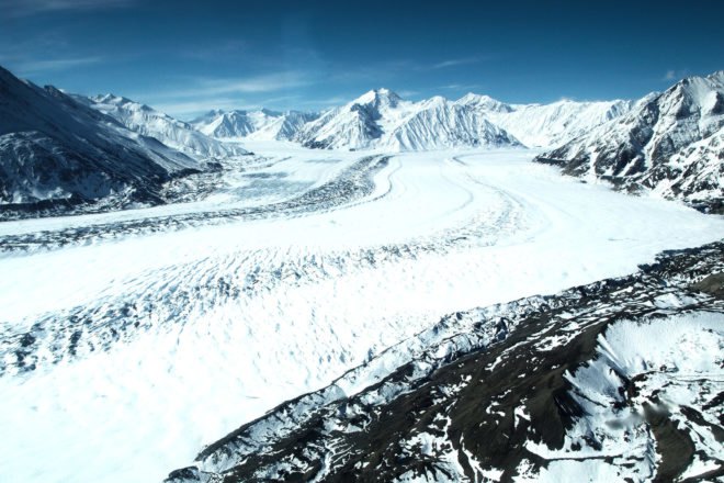 global warming, melting glaciers, manmade global warming, environment, Nature Geographic, climate change, climate change river rerouting, river rerouted, man-made climate change, Kaskawulsh glacier, Slims Lake, Kluane Lake, Yukon glacier, Yukon river,