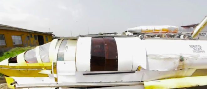 Kehinde Durojaiye, Nigeria, Lagos, aero-amphibious jet car, jet car, car, cars, vehicle, vehicles, automotive, flying car, flying cars, recycled, recycled materials, repurpose, repurposed materials, reuse, reused materials, trash, junk, invention, inventor