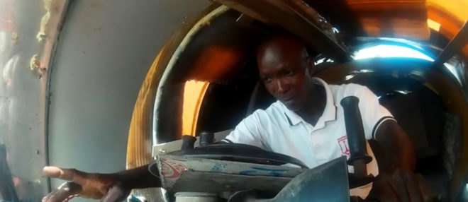 Kehinde Durojaiye, Nigeria, Lagos, aero-amphibious jet car, jet car, car, cars, vehicle, vehicles, automotive, flying car, flying cars, recycled, recycled materials, repurpose, repurposed materials, reuse, reused materials, trash, junk, invention, inventor