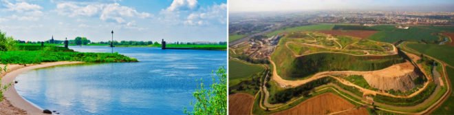 Landfills transformed into parks, landfill parks, landfill reclamation, landfill rehabilitation, brown field rehabilitation,