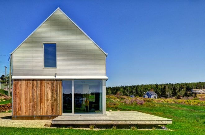 MLS Architects, Muir Craig House, Nova Scotia architecture, nova scotia home design, barn home, barn-inspired homes, birchwood homes, corrugated metal homes, barn designs, renovated barn designs, wooden homes, wooden interiors, barn design, interior design, vernacular design, gabled roofs,