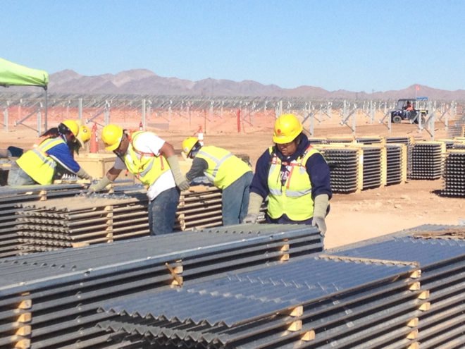 Moapa Band of Paiutes, Moapa, Nevada, Native American, Native Americans, solar, solar plant, solar farm, solar panel, solar panels, solar power, solar energy, renewable energy, First Solar, coal, energy