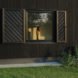 Mountain cabin by Tomislav Soldo, Tomislav Soldo cabin, Croatia contemporary cabin, black tar Siberian larch, aerated concrete cabin, aerated concrete wall construction, Ogulin modern cabin