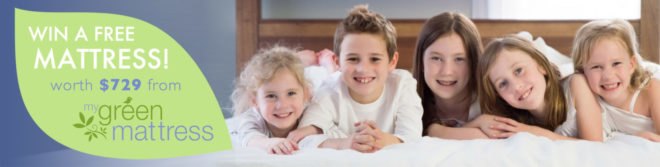 Natural Escape Mattress, My Green Mattress, Eco Mattress, green mattress, healthy mattress, safe mattress, natural mattress, organic mattress, nontoxic mattress, mattress giveaway