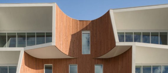 One North by Holst Architecture, sustainable architecture in portland, eco-friendly office in Portland, Gaudí inspired architecture, low carbon architecture Portland, One North office buildings