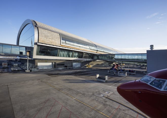 Oslo Airport by Nordic Office of Architecture, Oslo Airport expansion by Nordic Office of Architecture, sustainable airports, eco-friendly airport design, BREEAM airport, BREEAM Excellence in Oslo, snow as coolant, energy efficient airport terminal, world’s greenest airport terminal, airport energy consumption