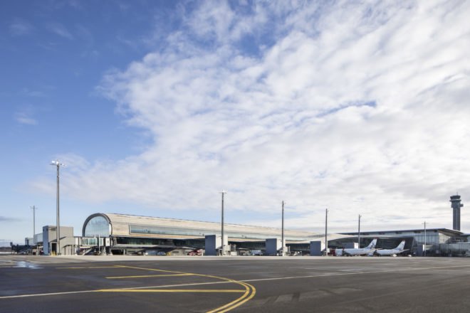 Oslo Airport by Nordic Office of Architecture, Oslo Airport expansion by Nordic Office of Architecture, sustainable airports, eco-friendly airport design, BREEAM airport, BREEAM Excellence in Oslo, snow as coolant, energy efficient airport terminal, world’s greenest airport terminal, airport energy consumption