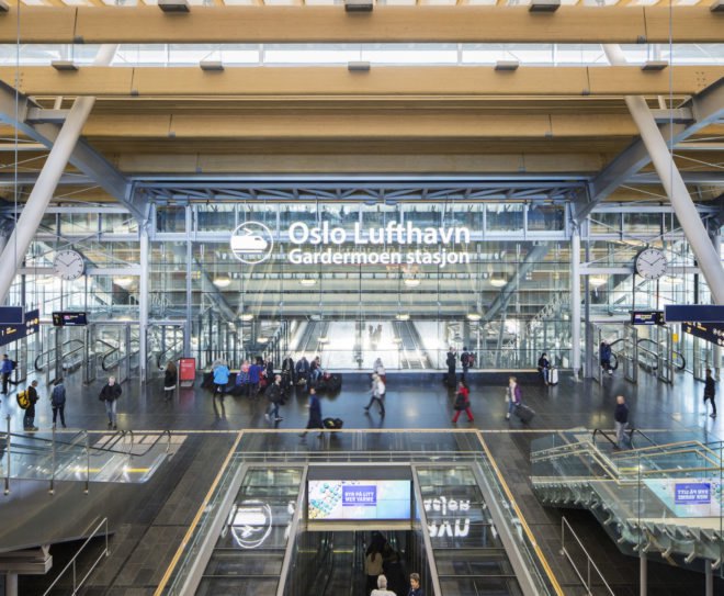 Oslo Airport by Nordic Office of Architecture, Oslo Airport expansion by Nordic Office of Architecture, sustainable airports, eco-friendly airport design, BREEAM airport, BREEAM Excellence in Oslo, snow as coolant, energy efficient airport terminal, world’s greenest airport terminal, airport energy consumption