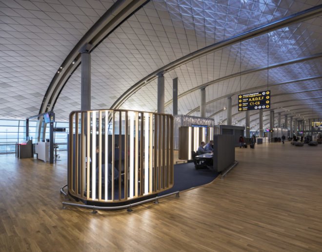 Oslo Airport by Nordic Office of Architecture, Oslo Airport expansion by Nordic Office of Architecture, sustainable airports, eco-friendly airport design, BREEAM airport, BREEAM Excellence in Oslo, snow as coolant, energy efficient airport terminal, world’s greenest airport terminal, airport energy consumption