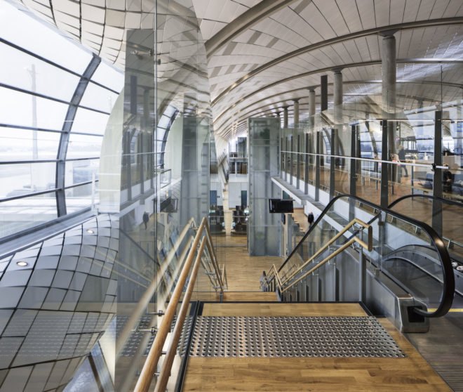 Oslo Airport by Nordic Office of Architecture, Oslo Airport expansion by Nordic Office of Architecture, sustainable airports, eco-friendly airport design, BREEAM airport, BREEAM Excellence in Oslo, snow as coolant, energy efficient airport terminal, world’s greenest airport terminal, airport energy consumption