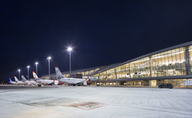 Oslo Airport by Nordic Office of Architecture, Oslo Airport expansion by Nordic Office of Architecture, sustainable airports, eco-friendly airport design, BREEAM airport, BREEAM Excellence in Oslo, snow as coolant, energy efficient airport terminal, world’s greenest airport terminal, airport energy consumption