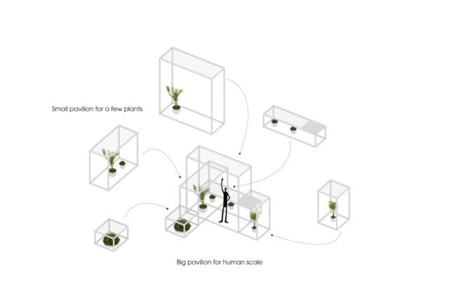 Pavilion of Origins by Hung Nguyen Architects, Pavilion of Origins Hanoi, air purifying pavilion, air purifying structure in Hanoi, air purifying architecture in Hanoi, air purifying architecture