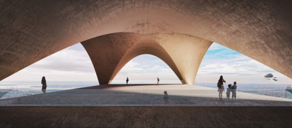 Drone Skystation, kayak architects, drones, New York, green transportation, 3d printing, 3d printed architecture, solar power, solar cells, Perovskite, green architecture, ecological footprint, low environmental footprint