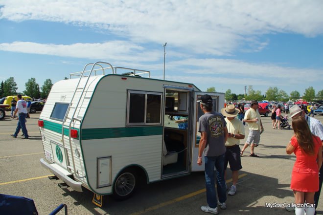 Super Bugger, bug camper, Volkswagen, Volkswagen Beetle, Volkswagen Bug, camper, campers, RV, RVs, hybrid RV, hybrid RVs, automobile, automobiles, vehicle, vehicles, automotive, car show