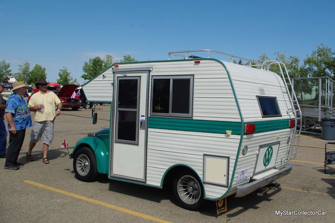 Super Bugger, bug camper, Volkswagen, Volkswagen Beetle, Volkswagen Bug, camper, campers, RV, RVs, hybrid RV, hybrid RVs, automobile, automobiles, vehicle, vehicles, automotive, car show
