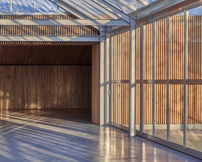The Iceman barns by Instability We Trust, The Iceman workshop, The Iceman workspaces, The Iceman barns, adaptive reuse barns into workspaces, solar-powered barn workspaces, The Iceman in Barneveld