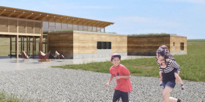 Thunder Valley Regenerative Community Master Plan, Thunder Valley Community Development Corporation (CDC), BNIM, Pyatt Studio, KLJ Engineering, Studio NYL, green masterplan, Indian Reservation, South Dakota, rainwater harvesting, solar power, wind power, geothermal energy, community gathering space
