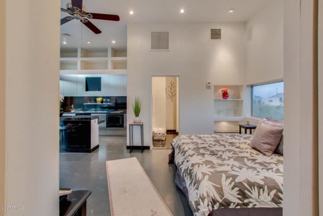 house near Tonto National Park, tiny desert home, tiny cube shaped homes, modern cube homes, contemporary cube homes, compact cube house, Arizona tiny house