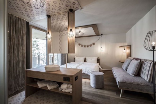 Tofana Hotel by NOA, Tofana Hotel architecture, Tofana Hotel in the Dolomites, Dolomite contemporary architecture, Badia Valley, hotel with natural materials, mountain-inspired architecture
