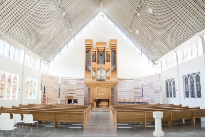 Westport Presbyterian Church restoration, Westport Presbyterian Church in Kansas City, Westport Presbyterian Church renovation by BNIM, Westport Presbyterian Church fire, Westport Presbyterian Church Kansas City AIA award, renovated church architecture,